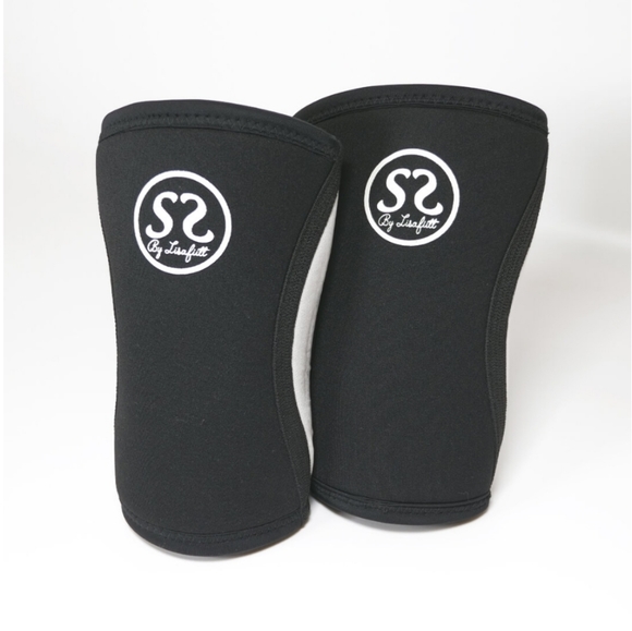 Neoprene knee sleeves + bonus pop socket - Picture 1 of 4